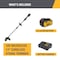 Caterpillar Cat 18V Brushless 13 in. Cordless String Trimmer with Battery DG210 - alternate 9